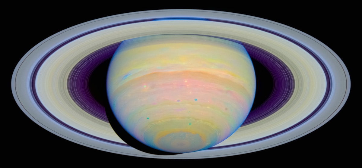 Hubble and James Webb Reveal Saturn's Atmospheric Secrets in Stunning New Images